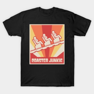 Roller Coaster Theme Park Thrill Ride T-Shirt